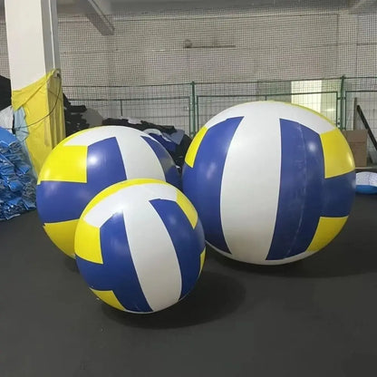 Globo inflable de voleibol de Pvc de 0,6-1,5 m, pelota interactiva de juguete para padres e hijos, pelota para guardería, accesorios interactivos