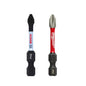 Impact Bits PH2 50/57mm DEWALT Makita BOSCH Milwaukee 2PCS Set Mixed Type HSS Carpentry Drill Durable Power Tool Accessories