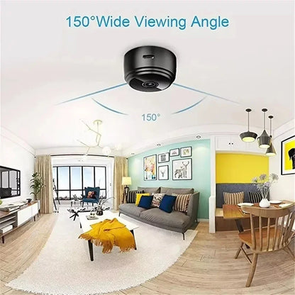 Minicámara IP A9 1080p HD, videocámaras inalámbricas, versión nocturna, vídeo de voz, vigilancia de seguridad, Wifi, Hogar Inteligente