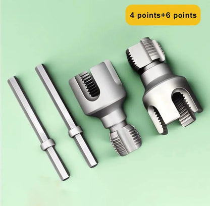PPR Pipe Threader Kit Internal & External Pipe Threading Tool, Carbon Steel Die Set for PPR Pipe Tapping