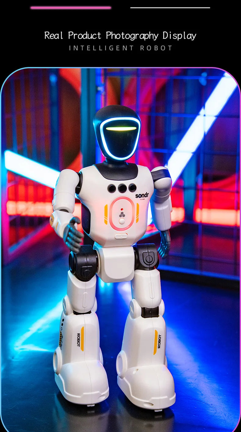 Nuevo Robot Jjrc R40 de Simulación Inteligente Interactivo y Programable, Robot Cantante y Bailarín, Apto para la Interacción en el Hogar