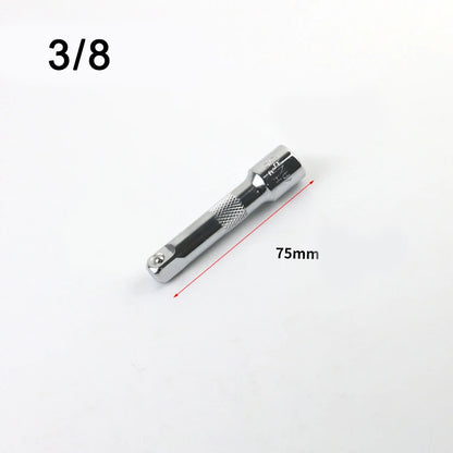 1/4" 3/8" 1/2" Socket Ratchet Wrench Extension Bar 50/75/100/125/150/250mm Long Bar Steering Sleeve Connecting Rod Accessories