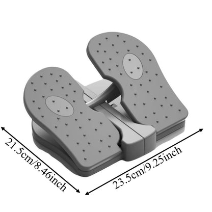 Non-Slip Mini Foot Pedal Treadmill Foldable Portable Foot Stepper Machine Lightweight Aerobic Pedal Mini Stepper Trainer