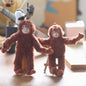Nuevo Llavero de Peluche de Dibujos Animados, Gorila, Chimpancé, Mono, Colgante para Mochila, Coche, Bolso, Decoración, Regalo para Niños