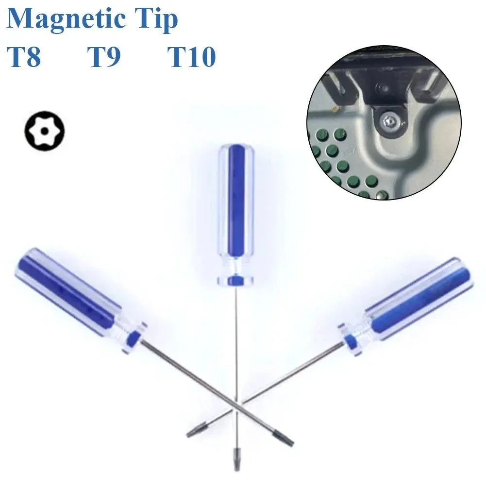 Torx Screwdriver T8 T9 T10 Screw Driver Tamperproof Hole Opening For Macbook Laptop HDD Computer Wireless Controller Repair Tool