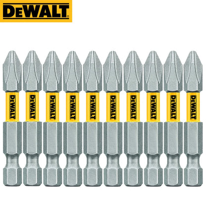 DEWALT PH2 SL8 Philips Slotted Drill Bits Series 10X 20X 89MM 63.5MM 57MM 50MM 25MM Original Screwdriver Batch Header