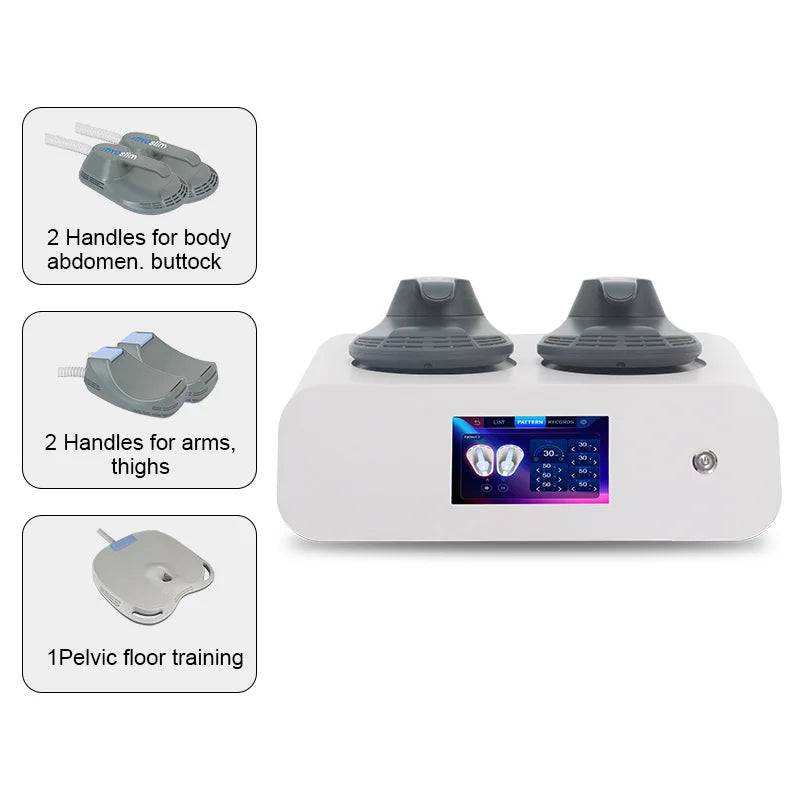 6500W 15 Tesla MYOslim EMS Body Sculpting Machine, Muscle Stimulation Beauty Equipment for Waist, Hip, Abdomen and Body Shaping