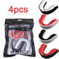 4pcs Adult Boxing Mouth Guard Boxing Gum Shield Fighting Training Tooth Protection Fit Adult Sports Mouthguard Sport Mouthguard