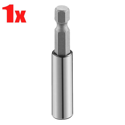 Extensión de destornillador magnético, mango Hexagonal, biela extendida, destornilladores de acero al carbono, soporte de brocas, herramientas eléctricas, 10/1 Uds.