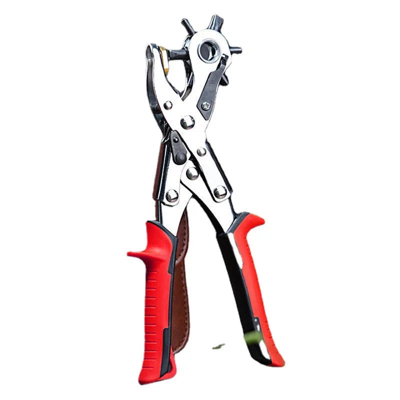 Multi-functional Punch Pliers Round Hole Oval Hole DIY Tool Watchband Strap Household Leathercraft Leather Belt Hole Punch Plier