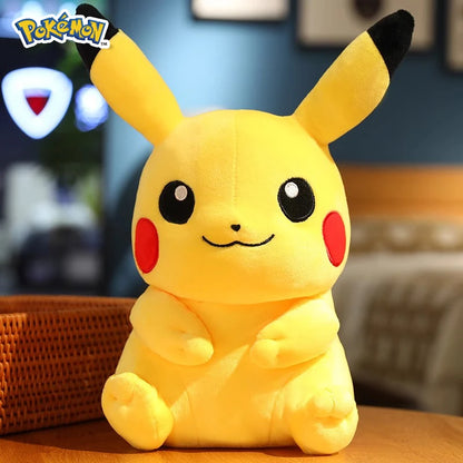 Pokemon Kawaii Pikachu lindos juguetes de peluche de alta calidad Anime tiro almohada cumpleaños regalo de Navidad para niños amigos niños niñas