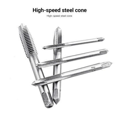 High Quality T-type Wrench Drill Set Hand Tapping Tools Machine Screw Thread Tap Twist Bit M3/M4/M5/M6/M8 Tap Set DIY Tool