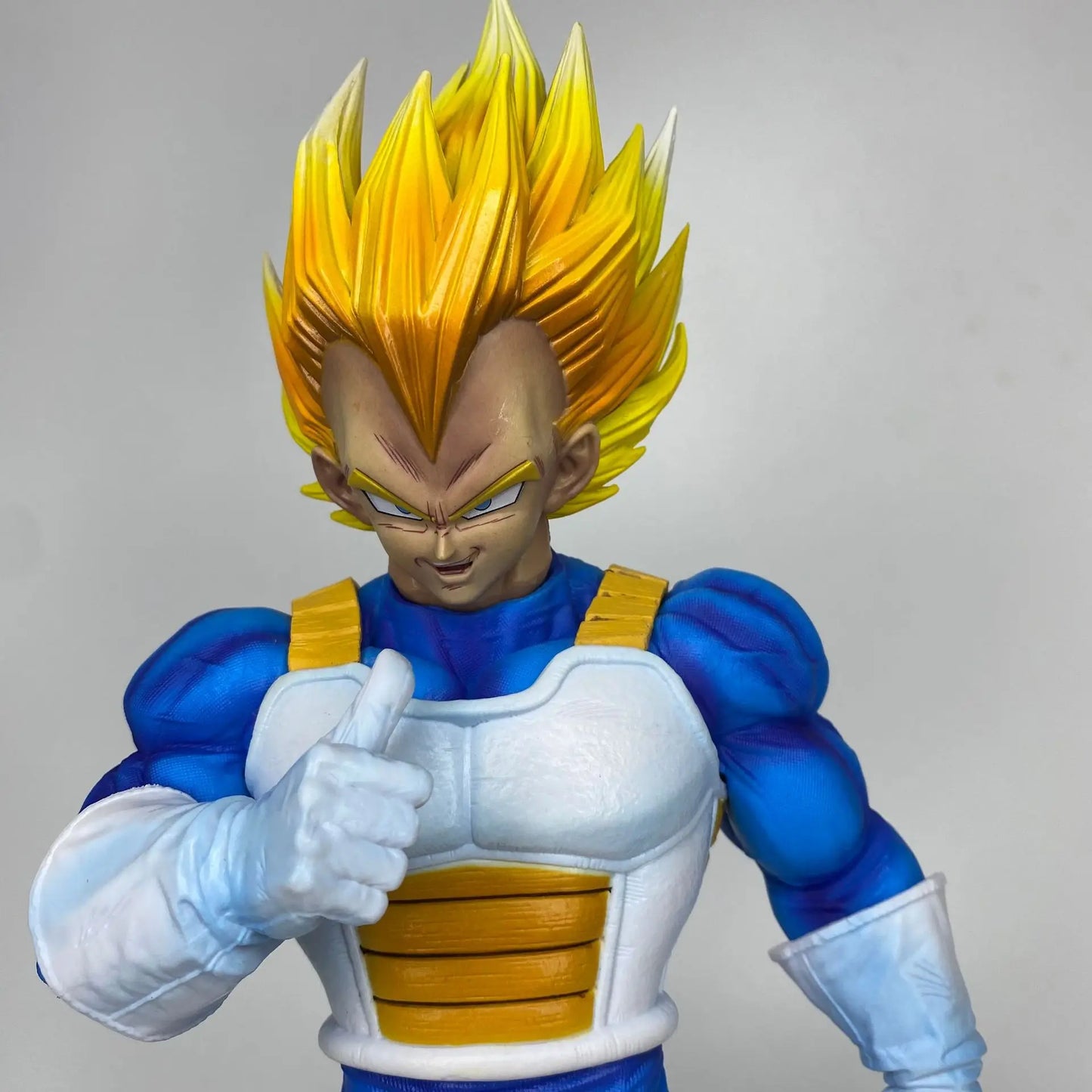 Figura de acción de Vegeta de Dragon Ball a escala 1/6, Super Saiyan Demonic Berserk, estatua de anime para decoración de escritorio, para coleccionistas de anime.