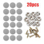 Car Interior Roof Fixing Buckles Screw Set Headliner Cloth Fabric Rivets Retainer Buckle Fastener Auto Accessories