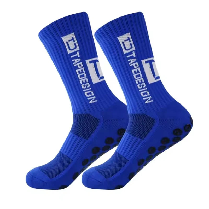 High Quality Wear-Resistant Football Socks Soft Breathable Thick Sports Socks Adhesive Anti Slip Sweat Absorbing Football Socks