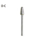 High-speed Steel Rotary Burr Carving Burr Bits Double Diamond Cut Dremel Tools for Wood Stone Carving Steel Metal Working