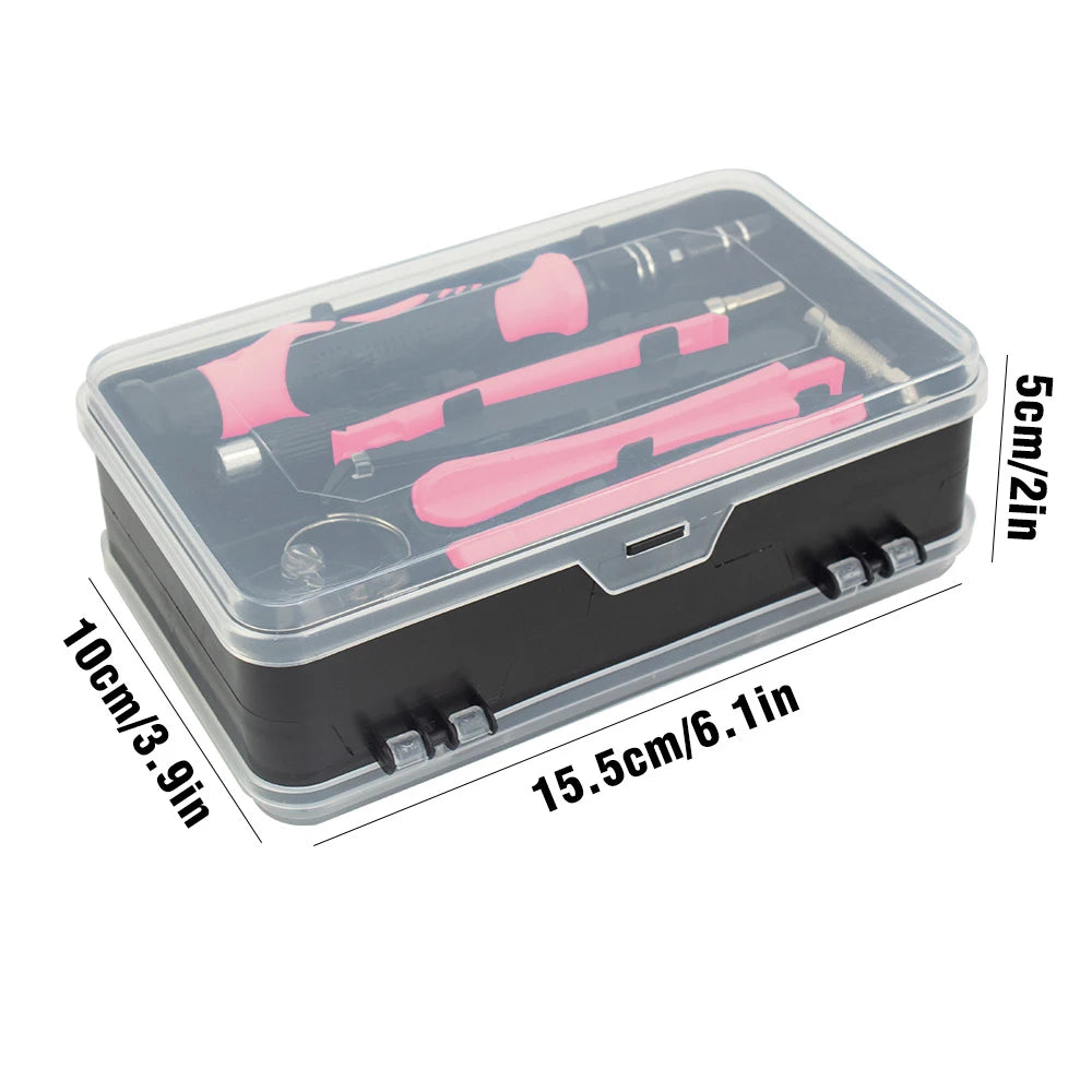 115-in-1 Magnetic Screwdriver Bit Kit, Torx Phillips Screwdriver Set with Removal Wrench, Repair Hand Tools for Phone & PC