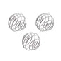 Upgrade your kitchen with 304 stainless steel mixing balls - 1 pc / 3 pcs / 5 pcs available