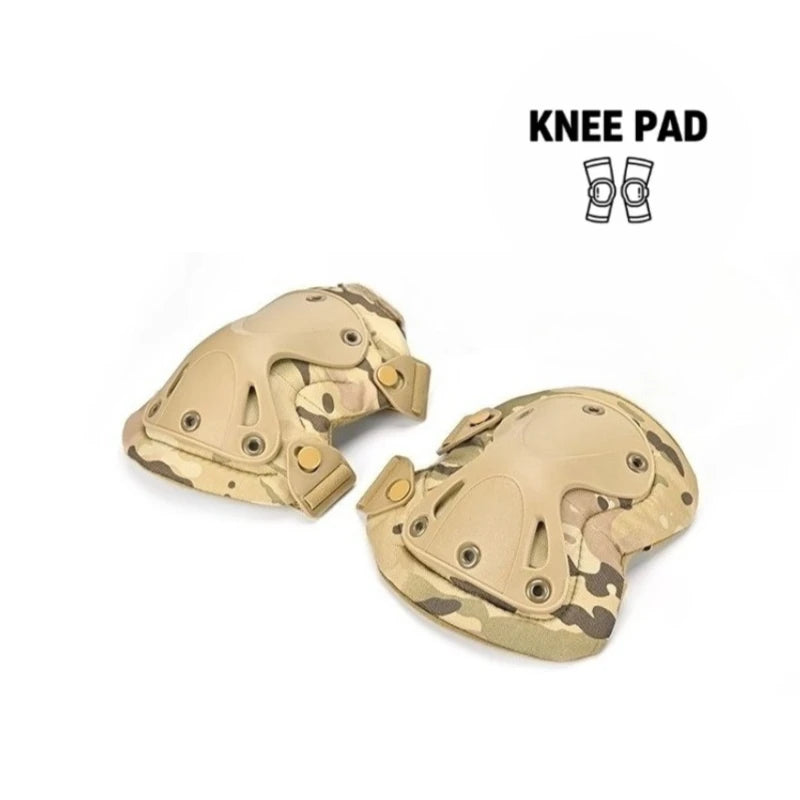 Outdoor Tactical Protective Gear Knee Pads Elbow Pads For Outdoor Cycling Mountaineering And Hiking Protection Sports