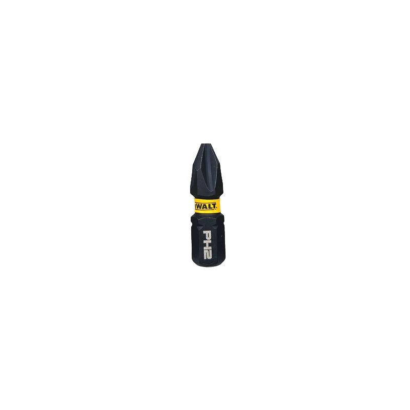 DEWALT DT70555T FLEXTORQ PH2 25mm Impact Screwdriver Bit Set, 25 Pieces, with Mini Storage Box, Fasteners, and Power Tool Accessories