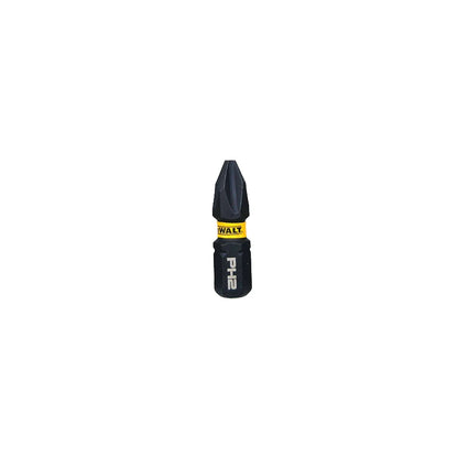 DEWALT DT70555T FLEXTORQ PH2 25mm Impact Screwdriver Bit Set, 25 Pieces, with Mini Storage Box, Fasteners, and Power Tool Accessories