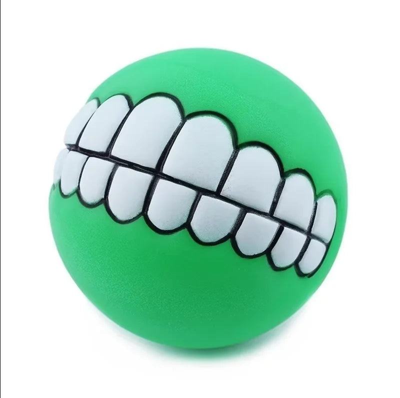 Pet Dog Puppy Ball Teeth Silicon Chew Toys Sound Novelty Playing Funny Toys Dog Accessories Dog Toys For Large Dogs Игрушки