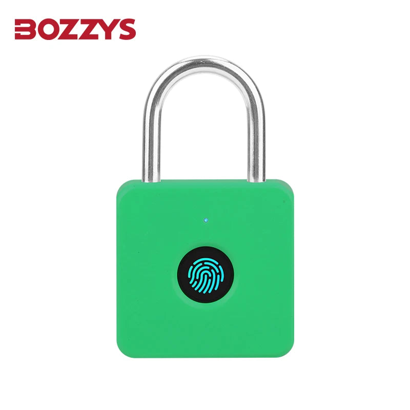 Smart Fingerprint Padlock 0.5s Unlock IP55 Waterproof Type-C Rechargeable for Luggage, Gym, Office, Zinc Alloy Anti-Theft Lock