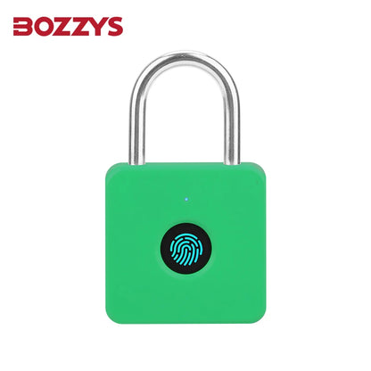 Smart Fingerprint Padlock 0.5s Unlock IP55 Waterproof Type-C Rechargeable for Luggage, Gym, Office, Zinc Alloy Anti-Theft Lock