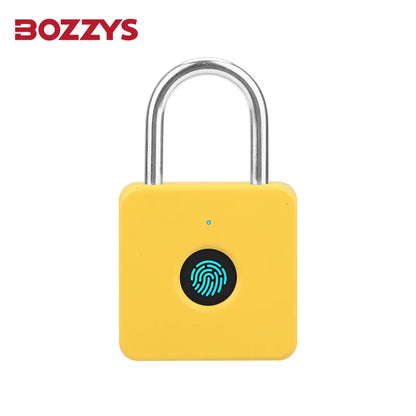 Smart Fingerprint Padlock 0.5s Unlock IP55 Waterproof Type-C Rechargeable for Luggage, Gym, Office, Zinc Alloy Anti-Theft Lock
