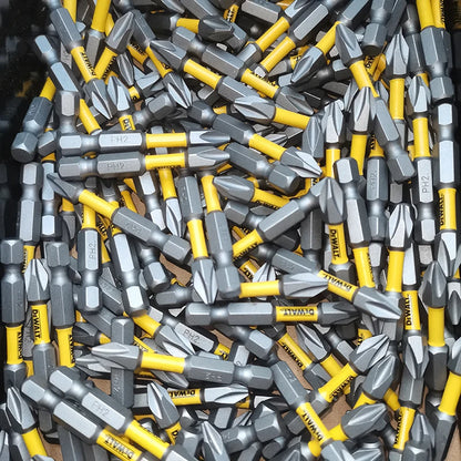 DEWALT PH2 SL8 Philips Slotted Drill Bits Series 10X 20X 89MM 63.5MM 57MM 50MM 25MM Original Screwdriver Batch Header