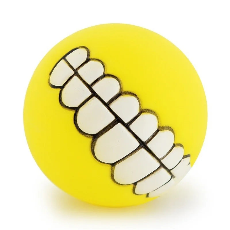 Pet Dog Puppy Ball Teeth Silicon Chew Toys Sound Novelty Playing Funny Toys Dog Accessories Dog Toys For Large Dogs Игрушки