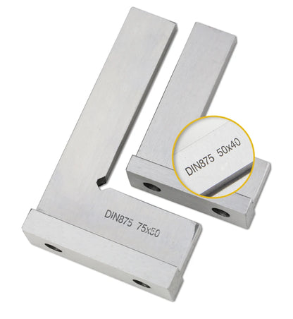 90 Degree Flat Edge Square Ruler Carpentry Square Metal Angle Measuring Tool Multi Carpentry Square Woodworking Tools Try Square