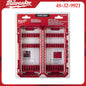 Milwaukee Heavy-Duty Impact Drill Bit Kit 1/4" Hex Magnetic Screwdriver Bits Organized in Portable Storage Case