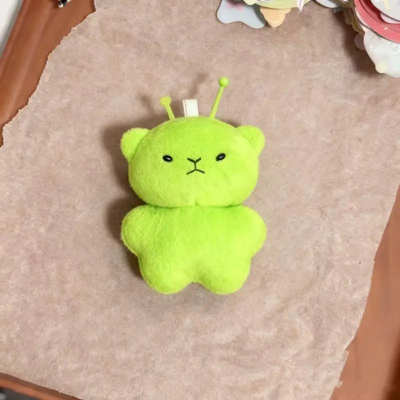 LLavero de peluche de gato alienígena, accesorios creativos, mochilas bonitas y feas, colgante, regalo de fiesta