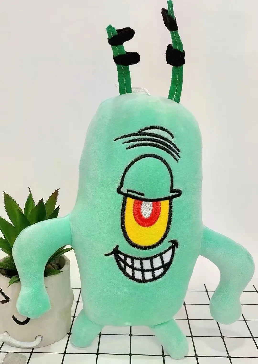 35cm Bob Esponja Patricio Estrella Gary Calamardo Tentáculos muñecos de peluche bolsa colgantes regalos de cumpleaños de Navidad para niños
