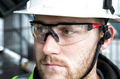 MILWAUKEE-gafas de seguridad transparentes, accesorios para herramientas eléctricas, herramienta Milwaukee 48-73-2000A, 48-73-2000