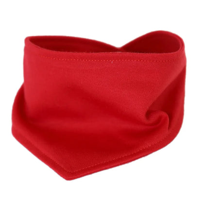 Personalized Embroidered Dog Bandana, Adjustable Multi-Color Anti-Slobber Triangle Pet Scarf