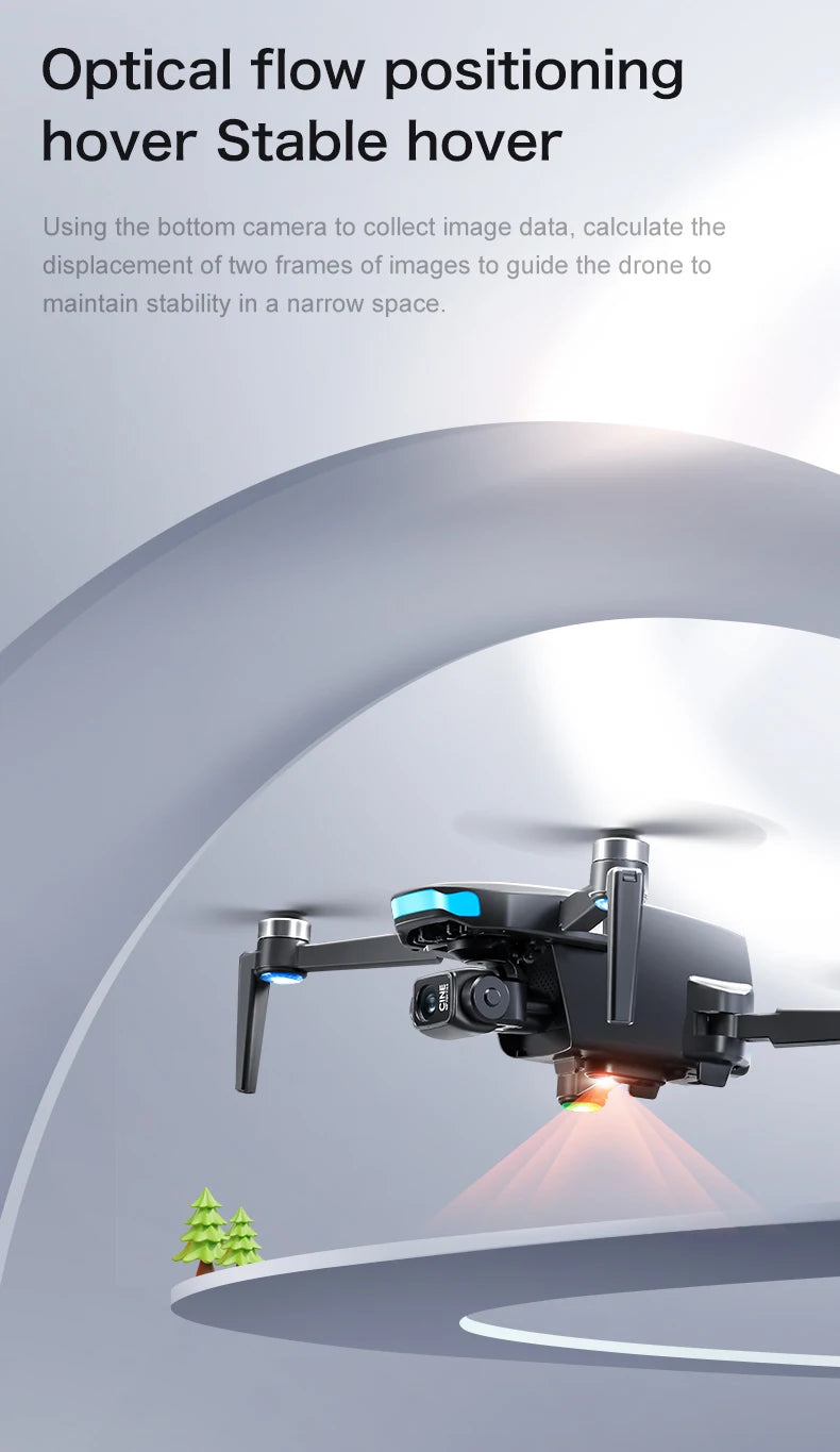 S-X1 MAX 4K Dron profesional con cámara HD cardán de 3 ejes GPS Dron sin escobillas 5G WIFI pantalla Control remoto RC Quadcopter Juguetes