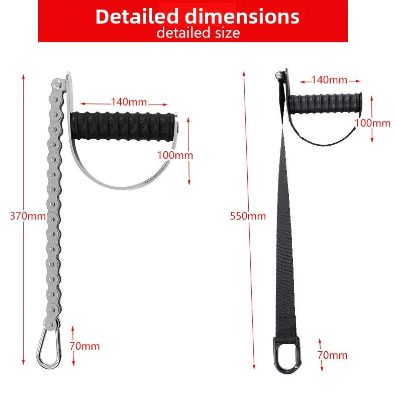 Wrist Strengthener Adjustable Resistance Grip Forearm Trainer Gym Equipment for Barbell Attachment Arm Muscle Training Fitness