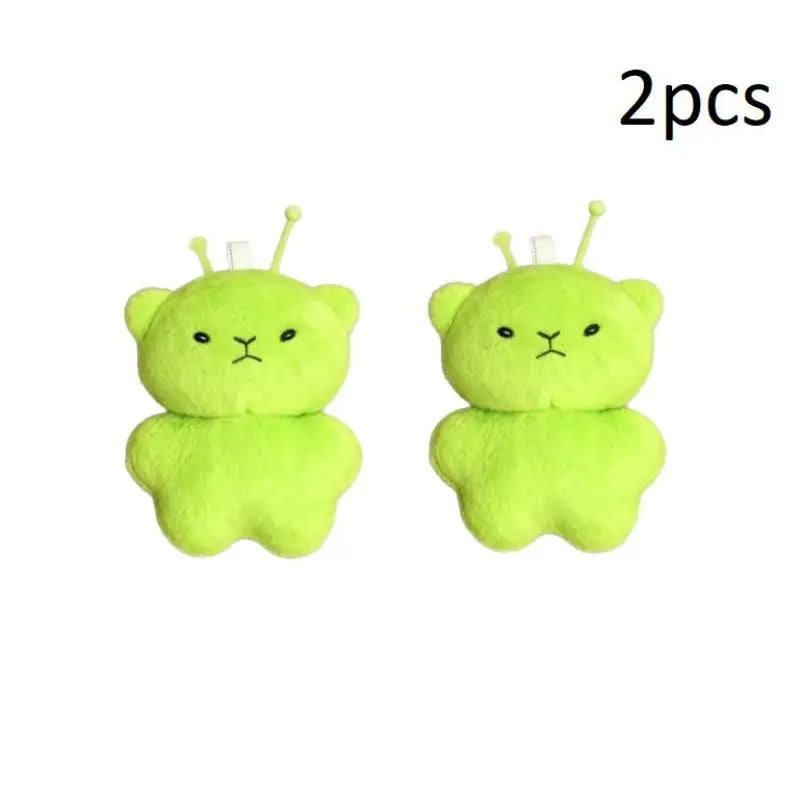 LLavero de peluche de gato alienígena, accesorios creativos, mochilas bonitas y feas, colgante, regalo de fiesta