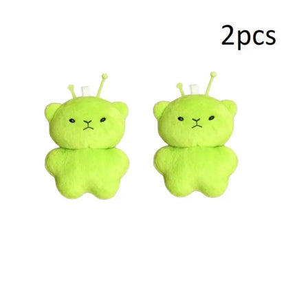 LLavero de peluche de gato alienígena, accesorios creativos, mochilas bonitas y feas, colgante, regalo de fiesta