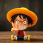 Figura de acción de anime de One Piece de 9 cm, modelo de colección, muñeco, regalos de One Piece, Luffy, Zoro, Nami, periféricos de anime de One Piece
