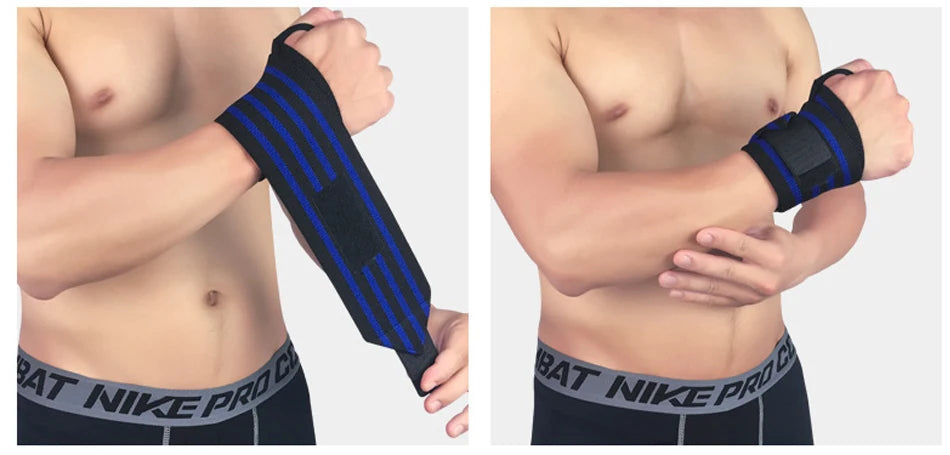 1pc Wrist Support Gym Strap Camouflage Adjustable Wristband Elastic Wrist Wraps Bandages for Gym Weightlifting Protect Hand Wrap