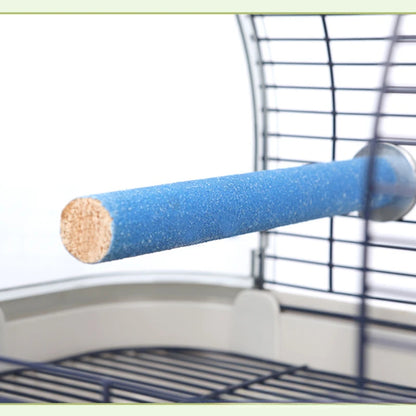1Pc Pet Bird Cage Perches Stand Parrot Toys Bird Grinding Claw Stick Bird Nest Toy Molar Stick Standing Rod Random Color