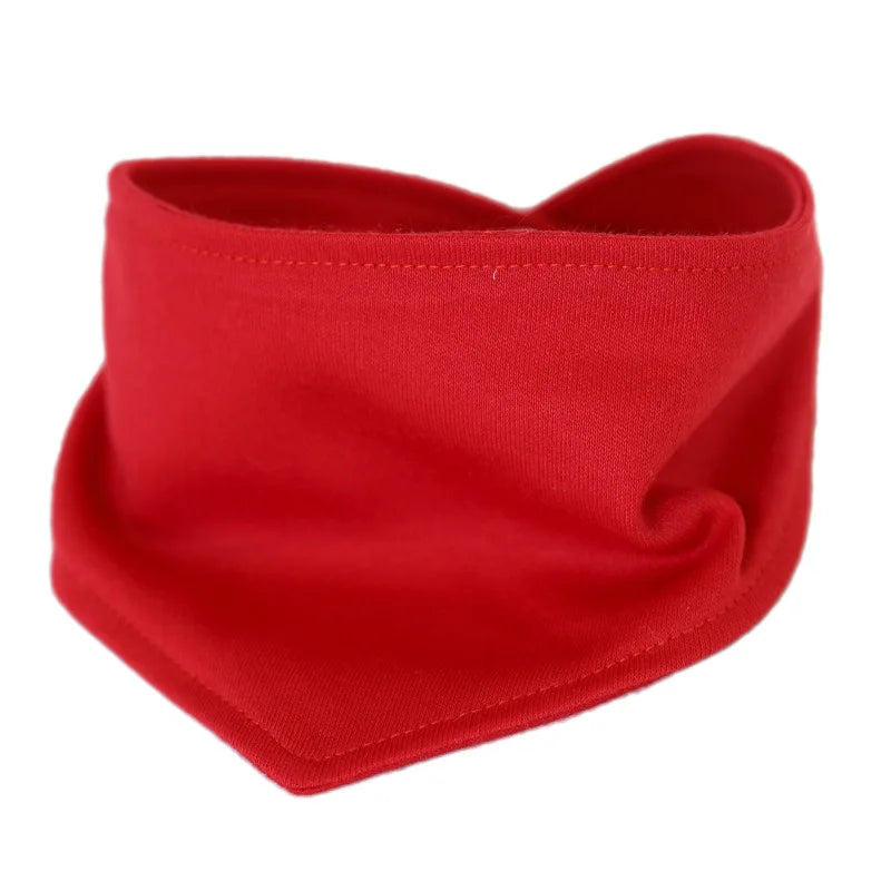 Personalized Embroidered Dog Bandana, Adjustable Multi-Color Anti-Slobber Triangle Pet Scarf