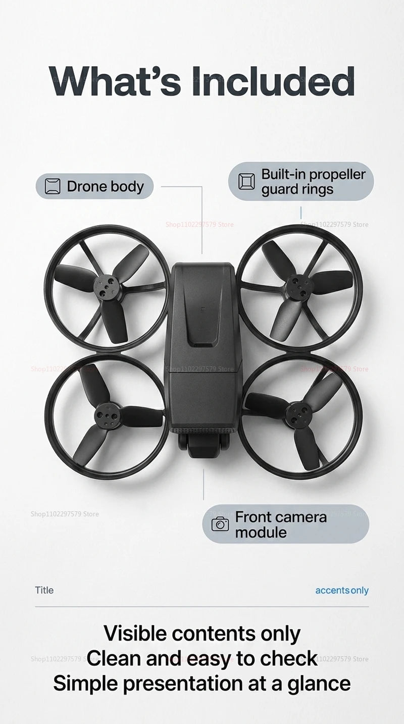 Dron M8 GPS FPV con Cámara 8K, Quadcopter Plegable con Motor sin Escobillas, Evitación de Obstáculos de 360 Grados, WiFi FPV, Retorno Automático RC para Adultos