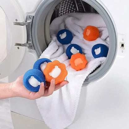 Pet Hair Remover Reusable Laundry Ball Washing Machine Filter Wool Sticker Cat Hair Remover Pet Fur Lint Catcher for Home