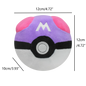 Master Ball Great Ball Ultra Ball Poké Ball juguetes de peluche animales de peluche suaves mochila de dibujos animados colgante decoración juguete cumpleaños