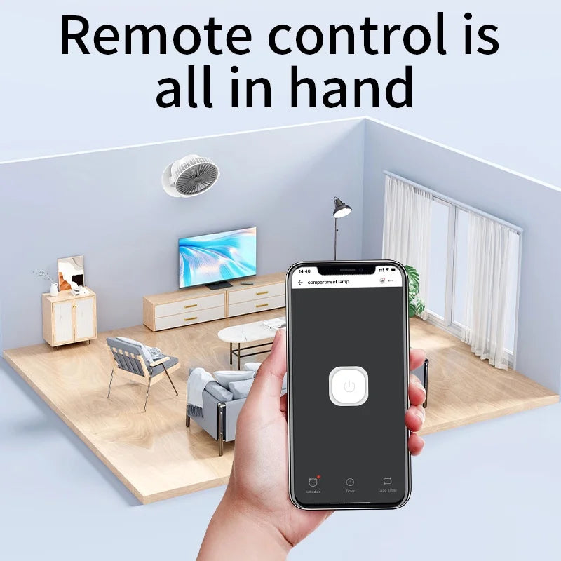 Enchufe inteligente WiFi con enchufe del Reino Unido, enchufe con control remoto inalámbrico, control por aplicación eWeLink, temporizador y cuenta regresiva, funciona con Alexa y Google Home.