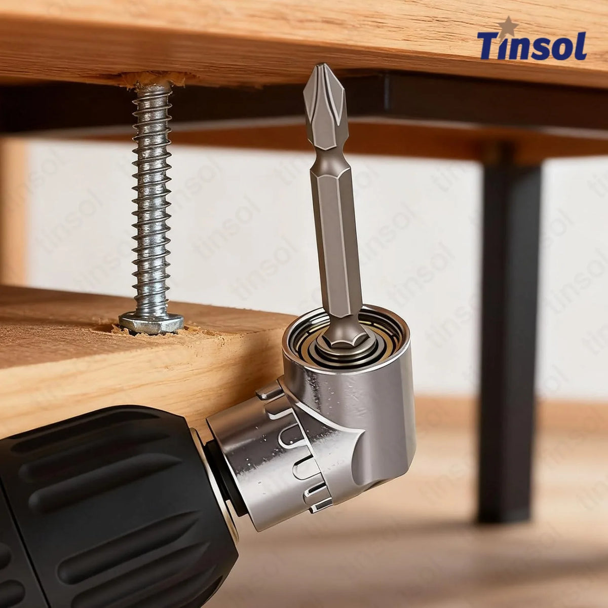 Industrial Grade 1/4" Hex Magnetic Screwdriver Bit Quick-Change Holder Extension Rod Drive Guide Hand Tool Set for Impact Drill Bits